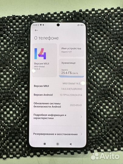 Xiaomi 12t 8 256