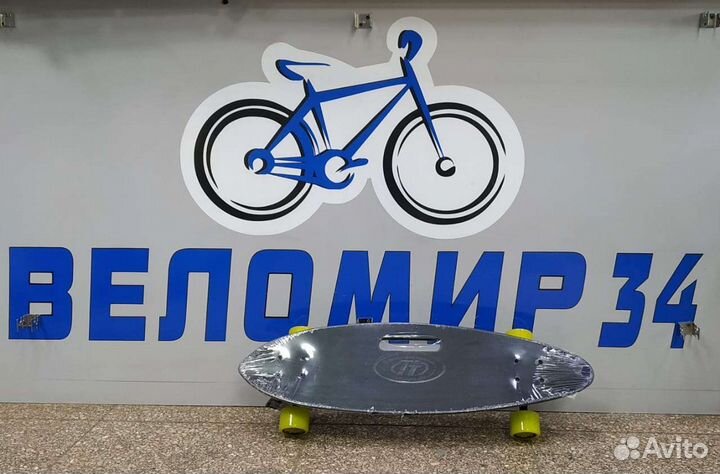 Скейтборд Пениборд тт Fishboard 31 green