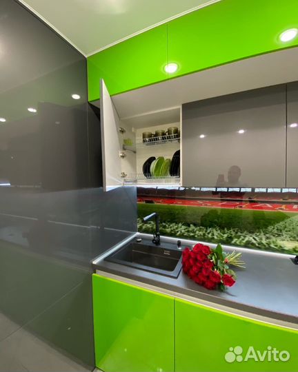 Угловая кухня на заказ. Производство в Челябинске