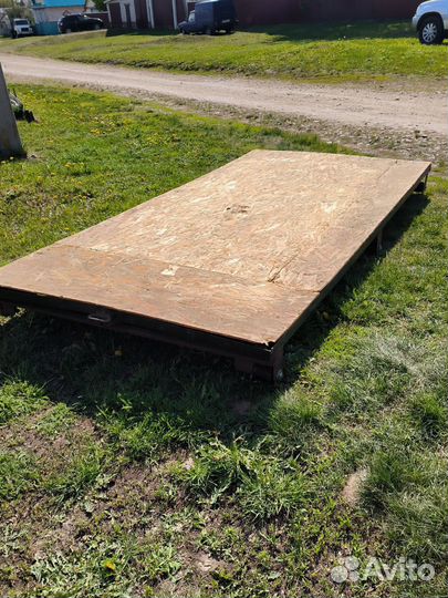 Тележка грузовая платформенная