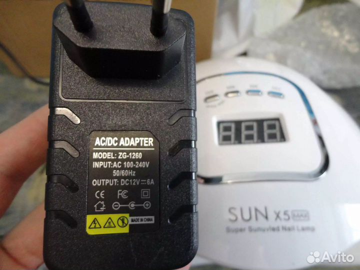 Лампа UV LED для маникюра Sun X5 Max 90W