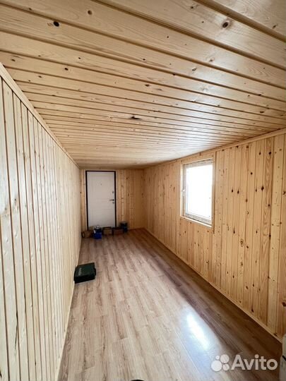 Бытовка новая Блок контейнер в вагонке бк - 1Б