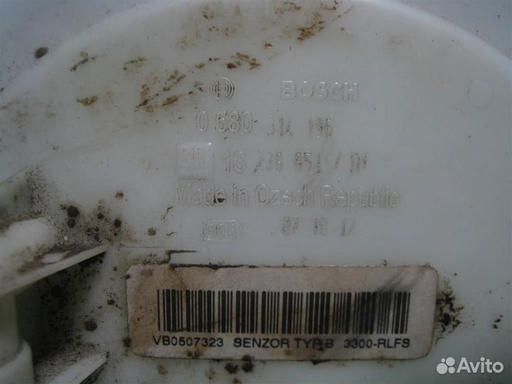 Топливный насос Opel astra H 2007