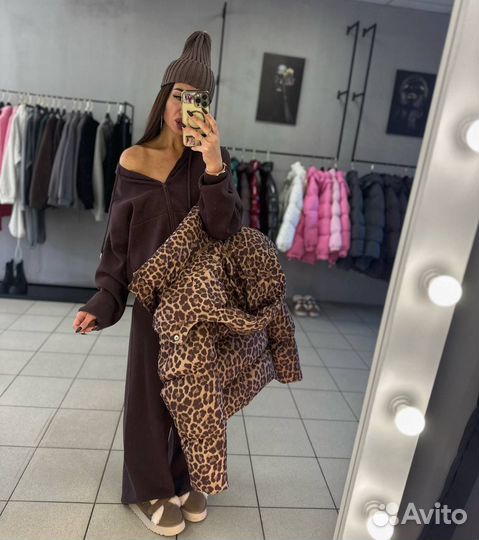 Куртка cosmic леопард