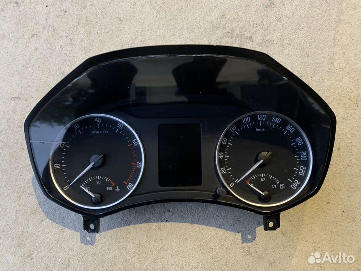 Панель приборов skoda octavia a5
