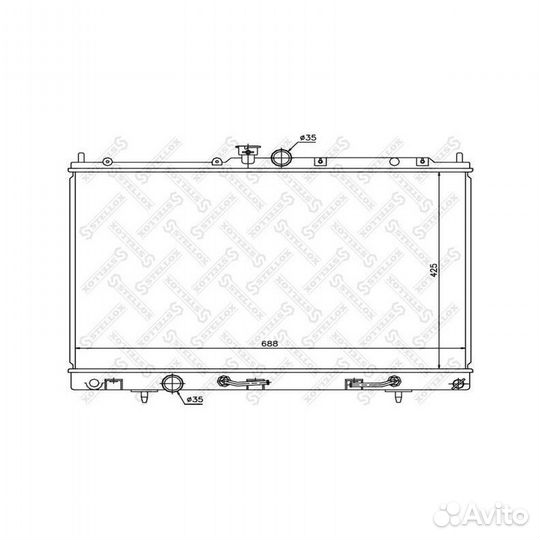 Радиатор системы охлаждения АКПП Mitsubishi Outlan