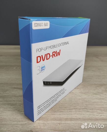Внешний дисковод/ DVD-RW привод с подключением USB