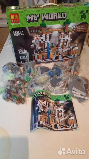 Шахта Стива Лего Конструктор майнкрафт