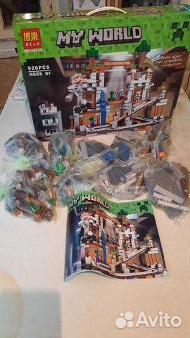 Шахта Стива Лего Конструктор майнкрафт