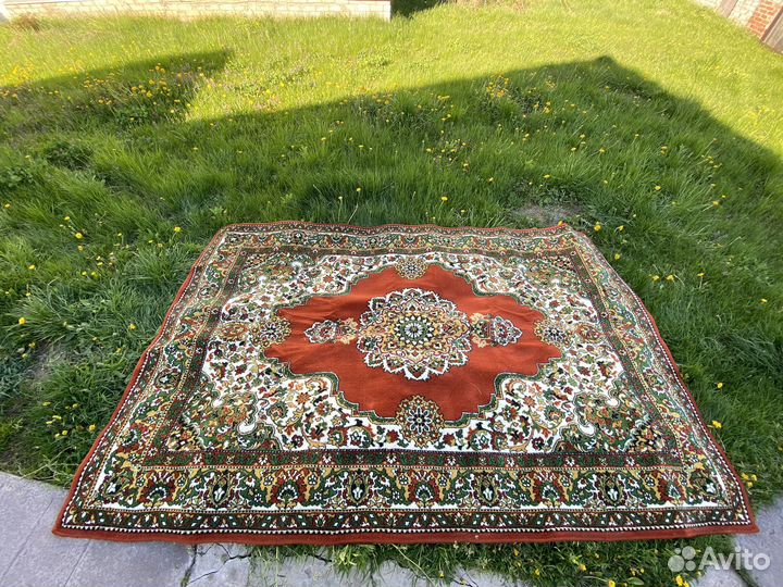 Ковер советский шерстяной