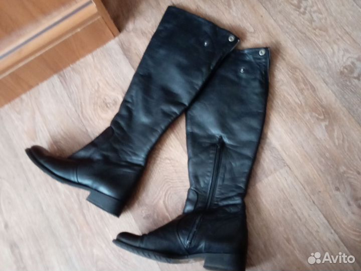 Сапоги женские натуральная кожа 38размер