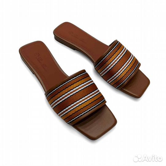 Шлепанцы loro piana 2 цвета