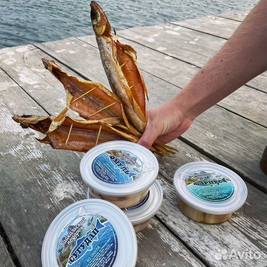 Рыба (омуль, сиг, хариус)