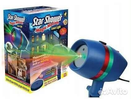 Лазерный звездный проектор, уличный светильник