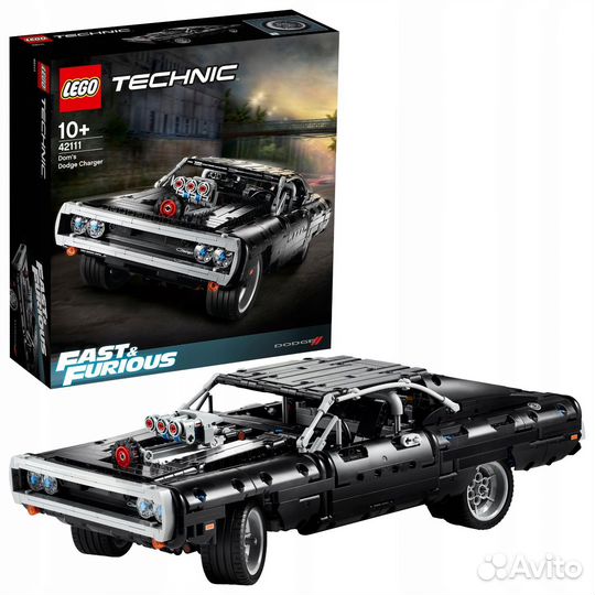 Lego Technic 42111 Dodge Charger Доминика Торетто