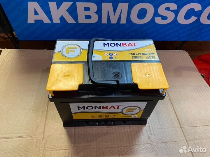 Аккумулятор Monbat 60 ah