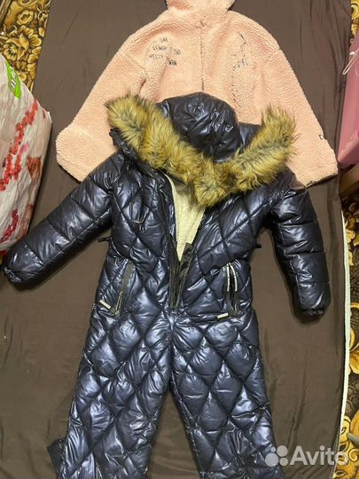 Огромный пакет одежды для девочки 128-135