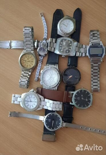 Лот из 10 часов