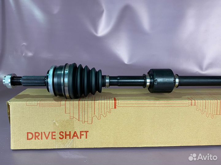 Приводной вал в сборе 1.6 АКПП правый solaris 2