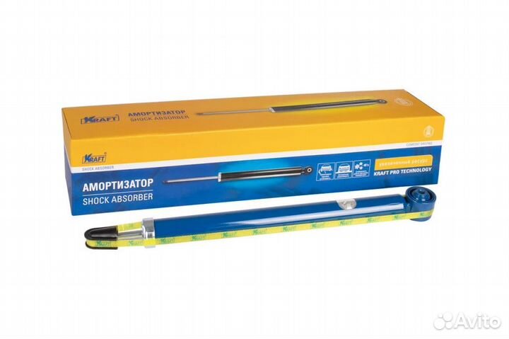 Амортизатор kraft KT073550