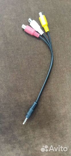 Кабель переходник 3.5мм Jack - RCAx3