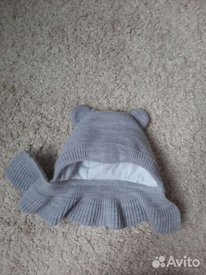 Шапка шлем журавлик