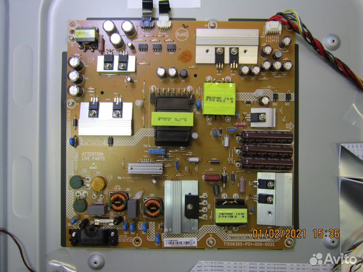 Платы Philips 47PFS7309/60 32PFL5507T по блокам