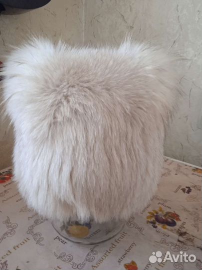 Шапка из меха песца