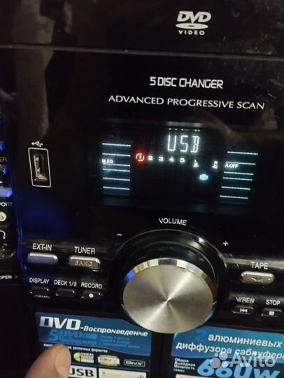 Музыкальный центр Panasonic sa-vk860