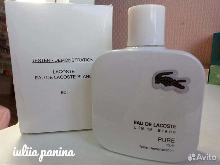 Оригинал Тester Lacoste Eau De Lacoste Blanc