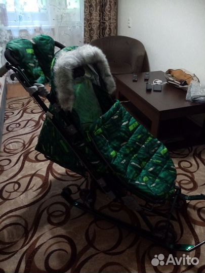 Детские санки коляска бу