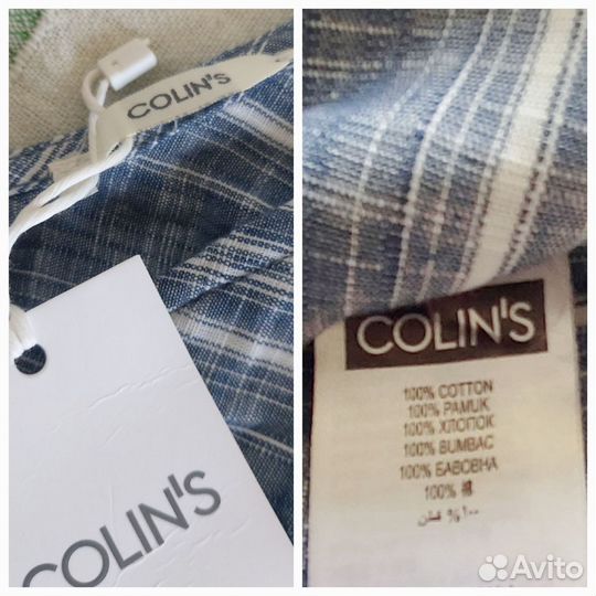 Летнее новое платье-сарафан хлопок бренд Colin's