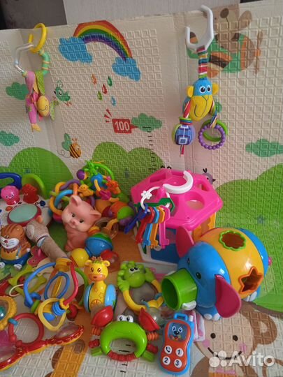 Большой пакет развивающих игрушек