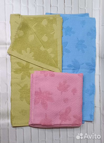 Полотенце лицевое махра-вафля