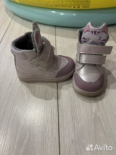 Ботинки демисезонные для девочки 20 размер