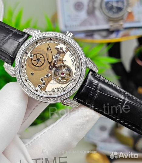 Мужские часы Ulysse Nardin в камнях swarovski