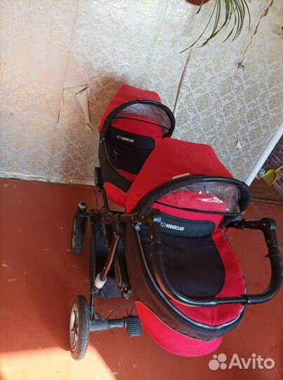 Коляска для двойни 2 в 1