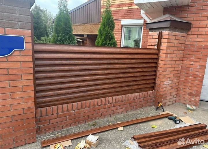 Забор жалюзи с НДС