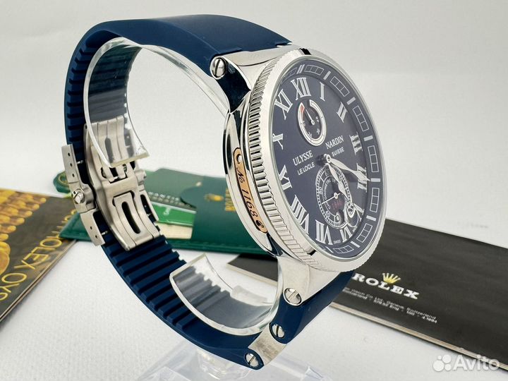 Часы мужские ulysse nardin le locle blue