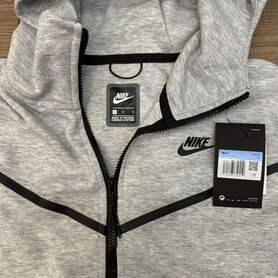 Nike Tech Fleec серого цвета