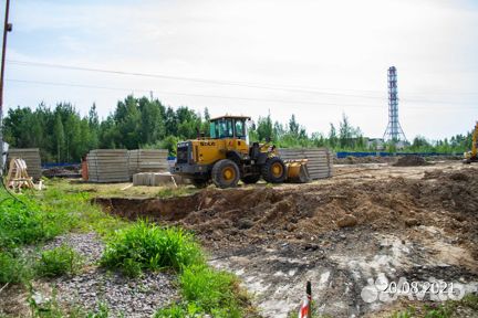 Ход строительства ЖК «Живи! В Рыбацком» 3 квартал 2021