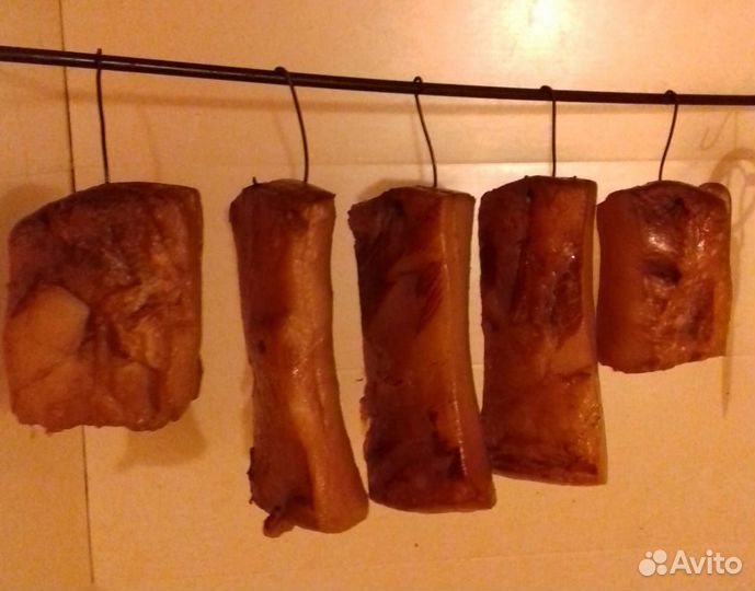 Сало коченое и солёное от домашних поросят