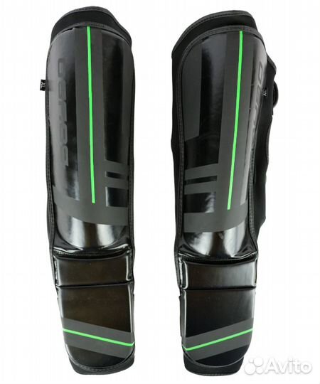 Щитки на голень BoyBo B-series черно-зеленые (S)