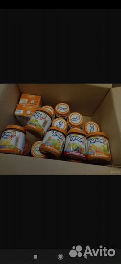 Фруктовое пюре агуша