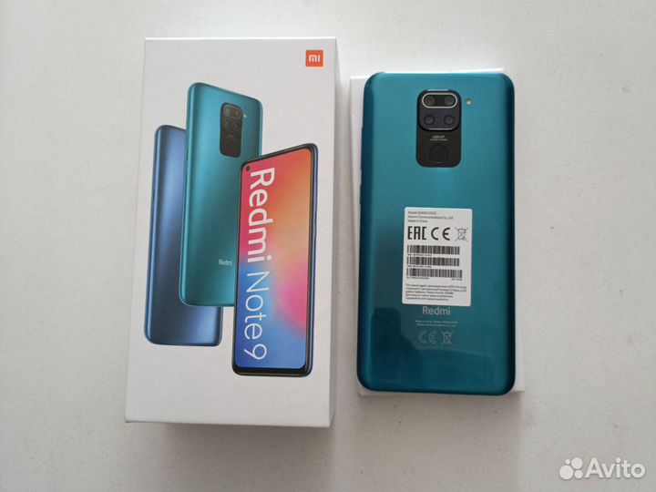 Xiaomi Redmi Note 9, 3/64 ГБ