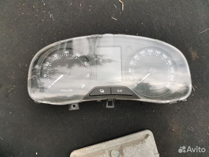 Комплект эбу для запуска cfna МКПП шкода рапид