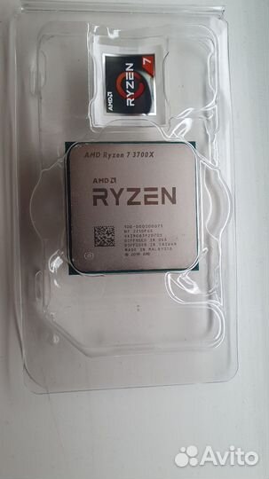 Процессор ryzen 7 3700x