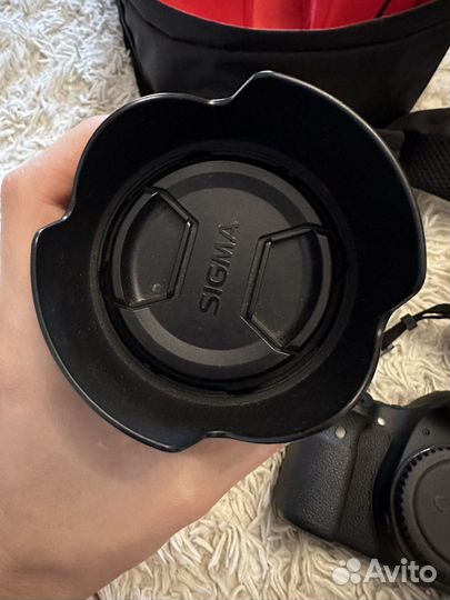 Объектив sigma 30 мм 1.4 DC для canon