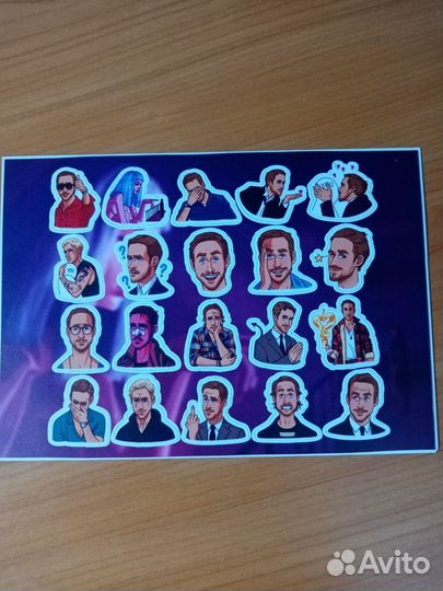 Стикерпак с Райаном Гослингом