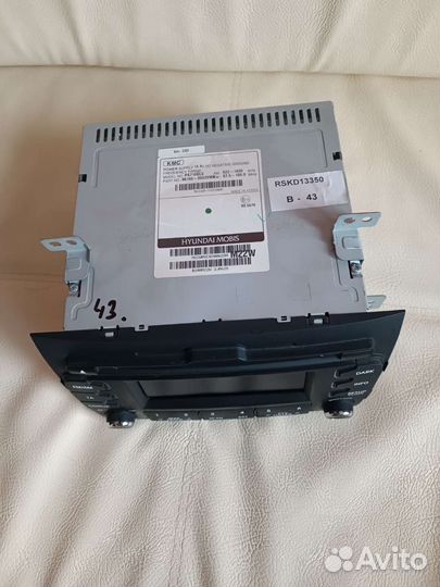 Штатная магнитола на kia sportage 3